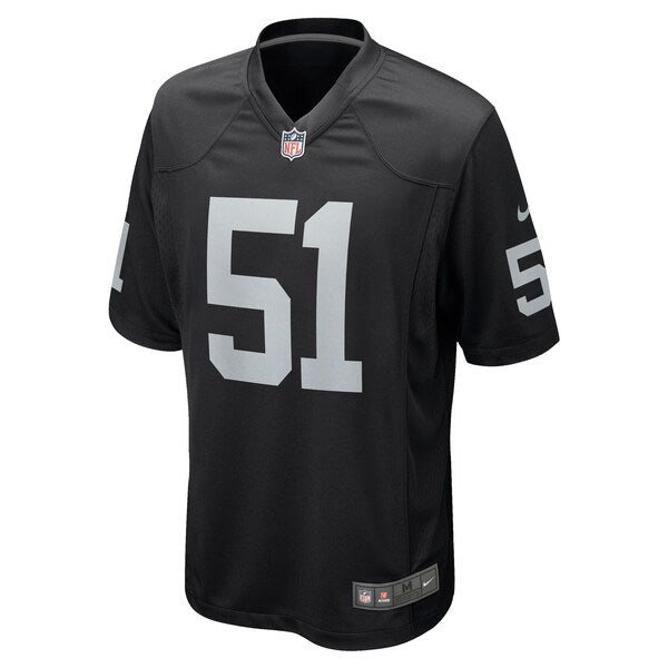 Malcolm Koonce Las Vegas Raiders Nike Game Jersey - Black - Image 2