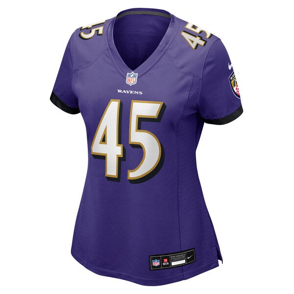 Mike Green Baltimore Ravens Nike Women's Team Game Jersey - Purple - Image 2