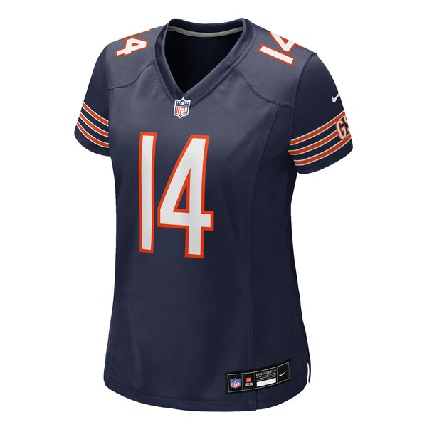 Olamide Zaccheaus Chicago Bears Nike Women's Team Game Jersey - Navy - Image 3