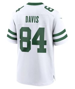 Alternative view of Corey Davis New York Jets Nike Legacy Player Game Jersey - White
