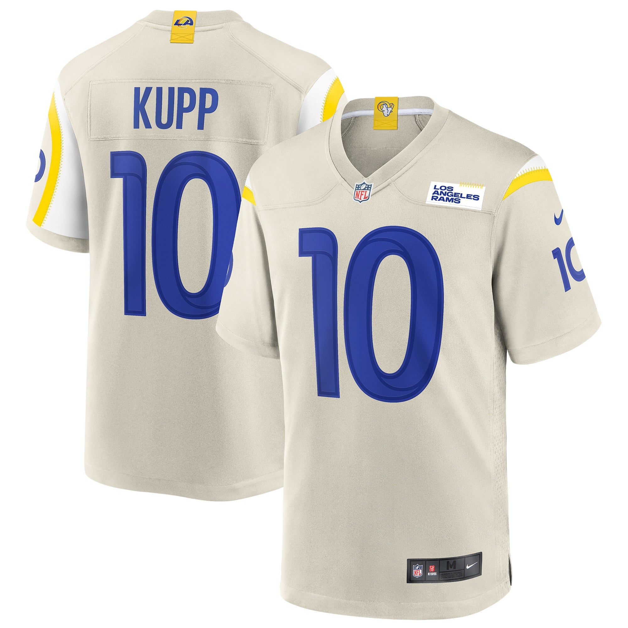 Cooper Kupp Los Angeles Rams Nike Alternate Game Jersey - White/Cream/Royal - Image 7