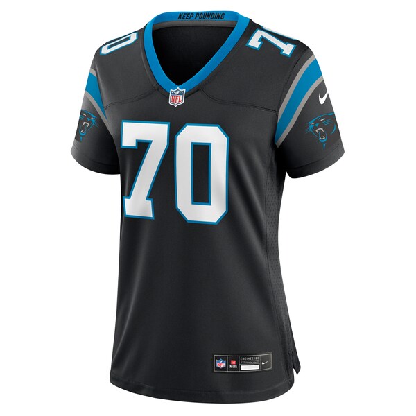 Brady Christensen Carolina Panthers Nike Women's Team Game Jersey - Black - Image 2