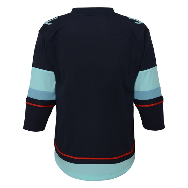 Seattle Kraken Youth Home Replica Jersey - Navy - Image 3