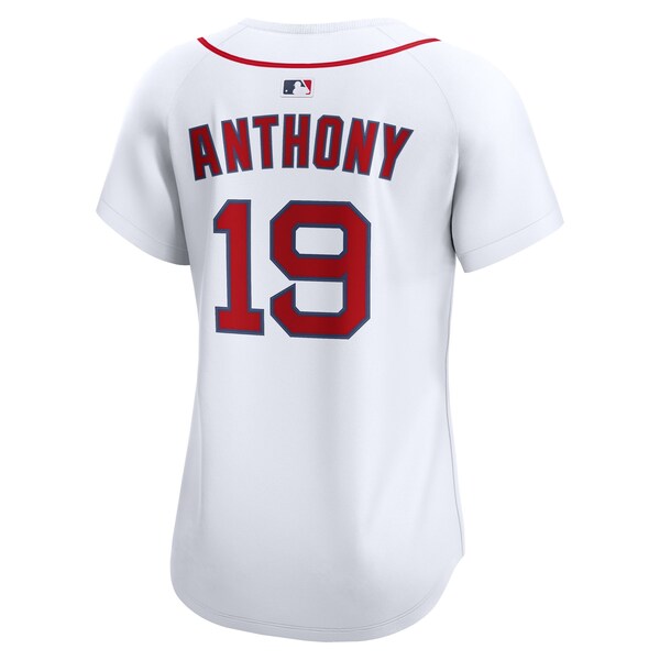 Roman Anthony Boston Red Sox Nike Women's Home Limited Player Jersey - White - Image 3