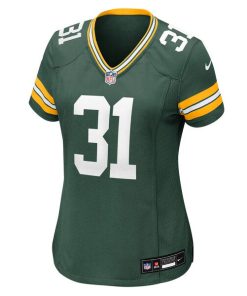 Alternative view of Nick Niemann Green Bay Packers Nike Women's Team Game Jersey -  Green
