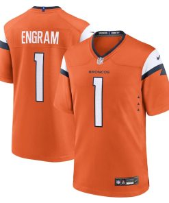 Evan Engram Denver Broncos Nike Team Game Jersey -  Orange