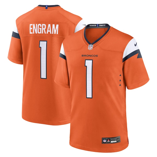 Evan Engram Denver Broncos Nike Team Game Jersey - Orange