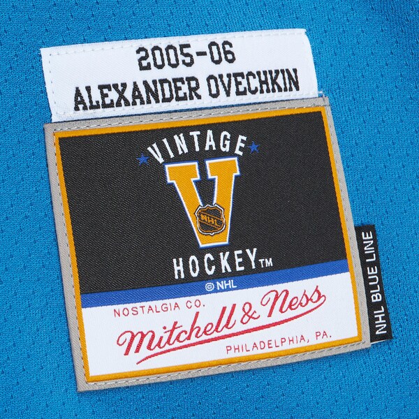 Alexander Ovechkin Washington Capitals 2005/06 Blue Line Player Jersey - White - Image 5