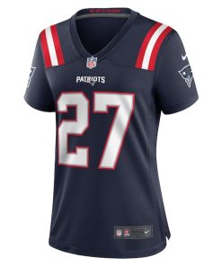 Alternative view of Myles Bryant New England Patriots Nike Women's Game Player Jersey - Navy