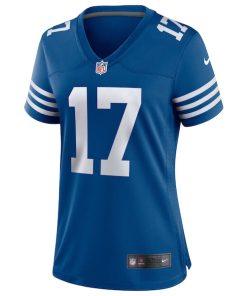 Alternative view of Daniel Jones Indianapolis Colts Nike Women's Alternate  Game Jersey -  Royal