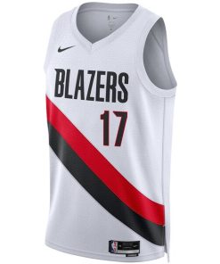 Alternative view of Shaedon Sharpe Portland Trail Blazers Nike Unisex Swingman Player Jersey - Association Edition - White