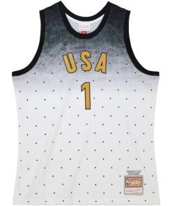 Alternative view of Devin Booker 2016 NBA Rising Stars Challenge Hardwood Classics Swingman Jersey - White