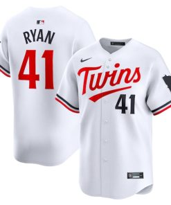Joe Ryan Minnesota Twins Nike Home Limited Player Jersey - White