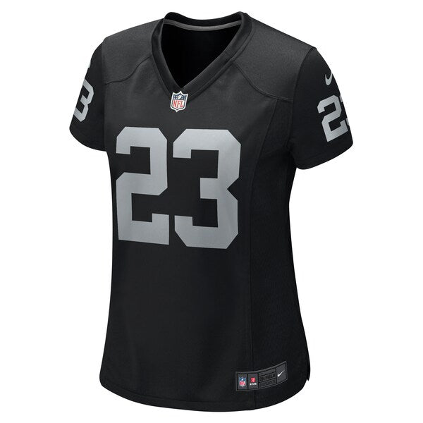 David Long Jr. Las Vegas Raiders Nike Women's Team Game Jersey - Black - Image 2