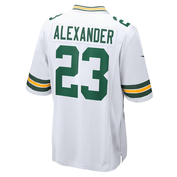 Jaire Alexander Green Bay Packers Nike Game Player Jersey - White - Image 3