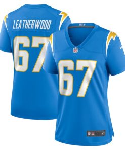 Alex Leatherwood Los Angeles Chargers Nike Women's Team Game Jersey -  Powder Blue