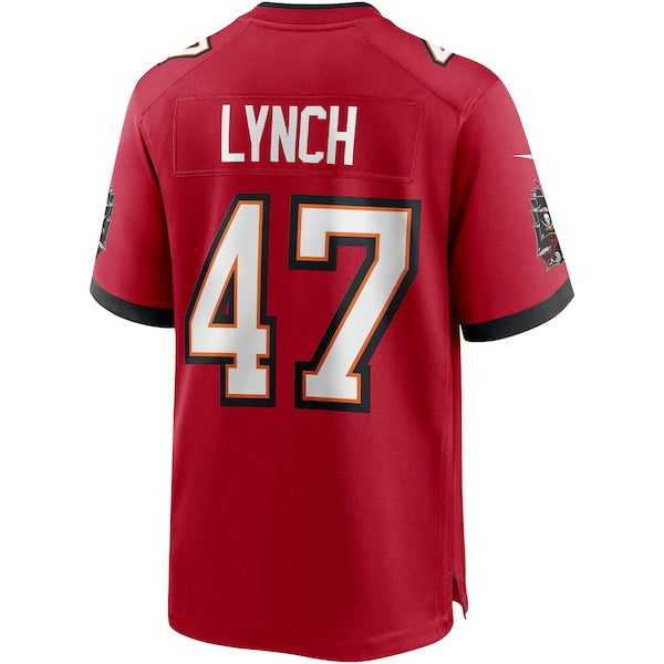 John Lynch Tampa Bay Buccaneers Nike Game Retired Player Jersey - Red - Image 3