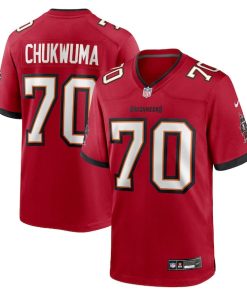 Ben Chukwuma Tampa Bay Buccaneers Nike Team Game Jersey -  Red