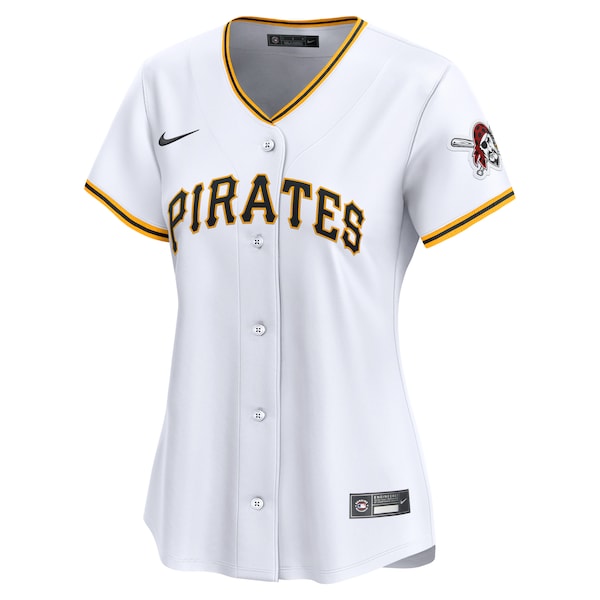 Pittsburgh Pirates Nike Women's 2024 Jackie Robinson Day Home Limited Jersey?ยจC White - Image 2