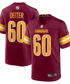 Michael Deiter Washington Commanders Nike  Game Jersey -  Burgundy