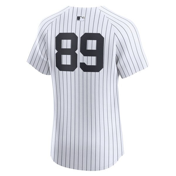 Jasson Dominguez New York Yankees Nike Home Elite Player Jersey - White - Image 3