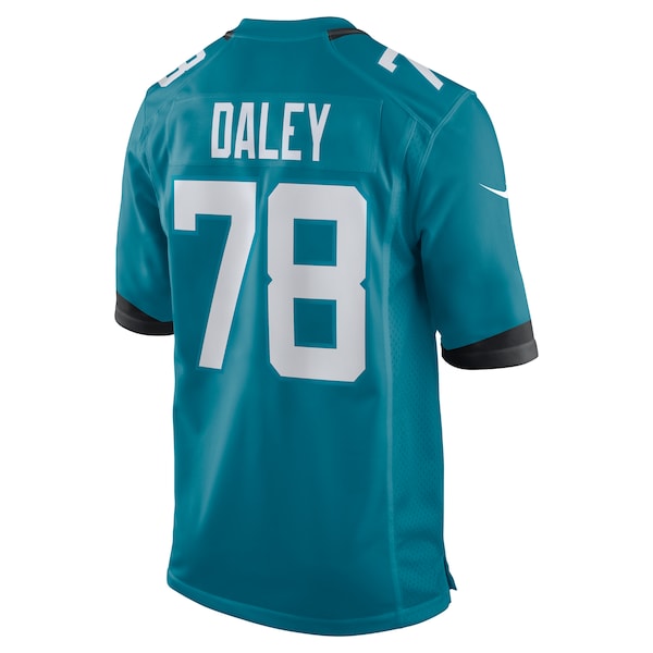 Dennis Daley Jacksonville Jaguars Nike Team Game Jersey - Teal - Image 4