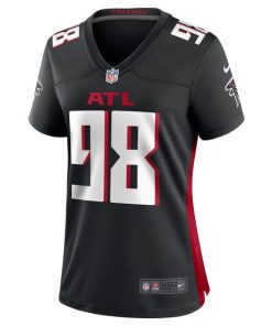 Alternative view of Timmy Horne Atlanta Falcons Nike Women's Game Player Jersey - Black