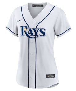 Alternative view of Tampa Bay Rays Nike Women's Home Replica Team Jersey - White