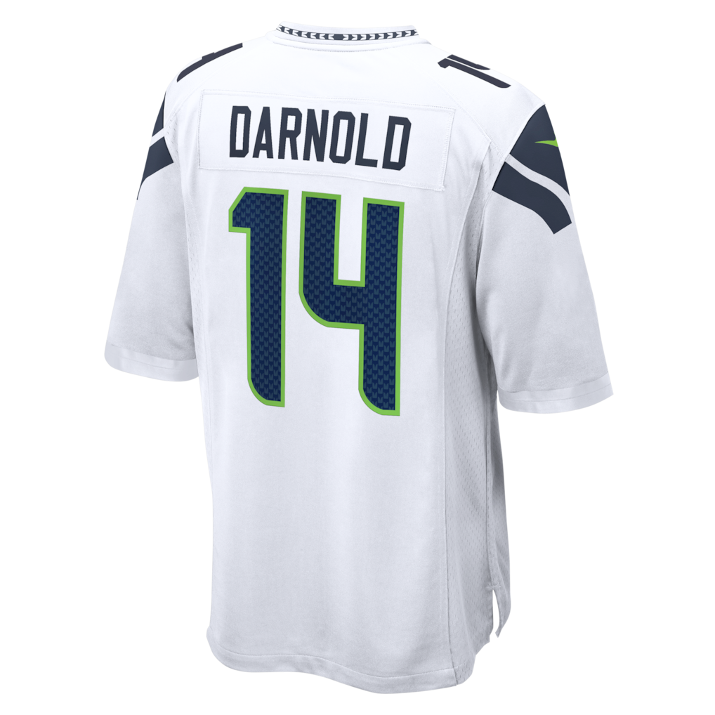 Sam Darnold Seattle Seahawks Nike Team Game Jersey - White - Image 3