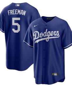 Freddie Freeman Los Angeles Dodgers Nike Alternate Replica Player Jersey - Royal/White