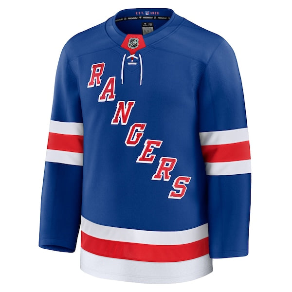 New York Rangers Home Premium Jersey - Blue/White/Navy - Image 4