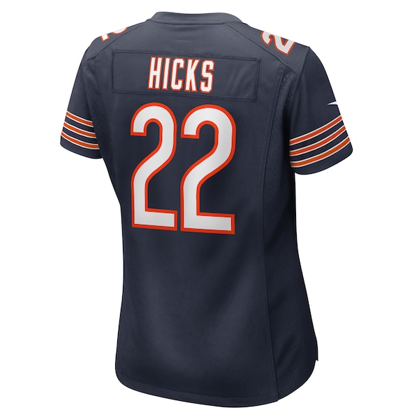 Elijah Hicks Chicago Bears Nike Women's Team Game Jersey - Navy - Image 3