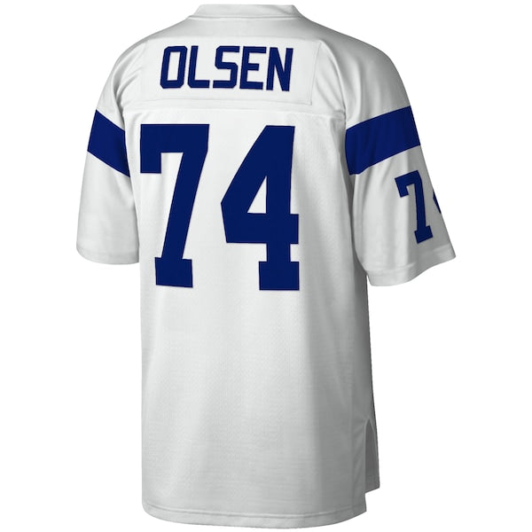Merlin Olsen Los Angeles Rams Legacy Replica Jersey - White - Image 2