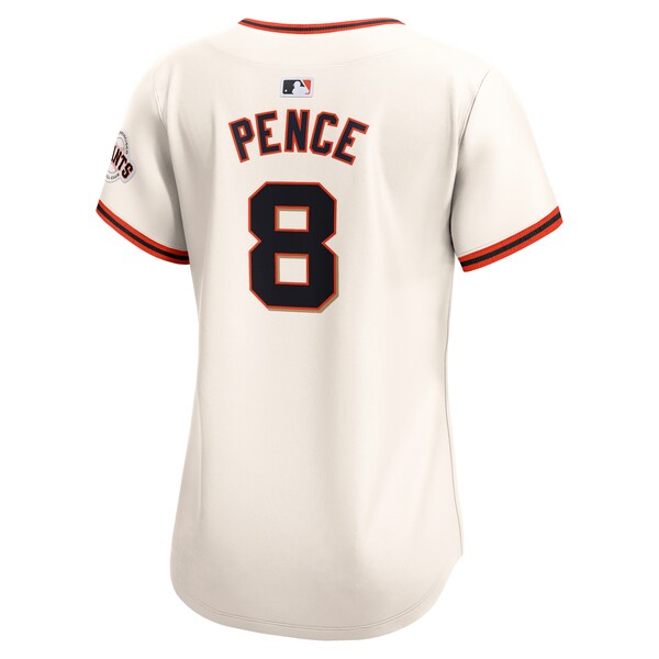 Hunter Pence San Francisco Giants Nike Women's Home Limited Player Jersey - Cream - Image 3