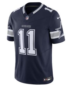 Alternative view of Micah Parsons Dallas Cowboys Nike Vapor F.U.S.E. Limited Jersey - Navy