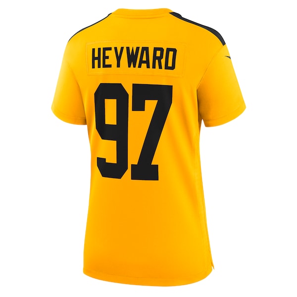 Cameron Heyward Pittsburgh Steelers Nike Women's Alternate 1933 Throwback Game Jersey - Gold - Image 3