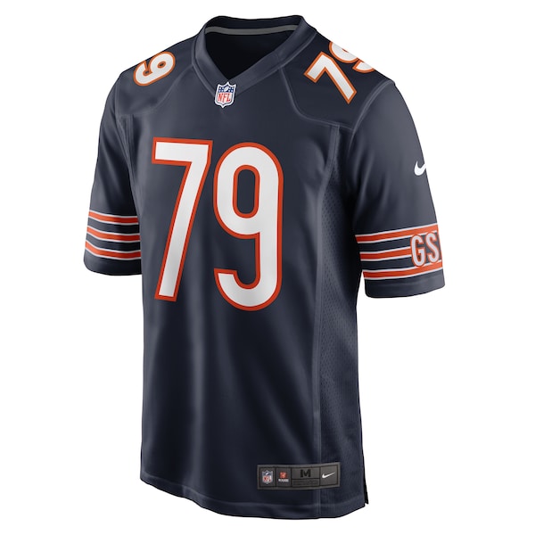 Austen Pleasants Chicago Bears Nike Game Jersey - Navy - Image 2