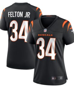 Demetric Felton Jr. Cincinnati Bengals Nike Women's Team Game Jersey -  Black