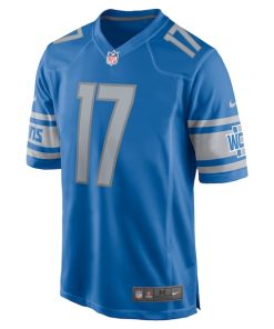 Alternative view of Michael Badgley Detroit Lions Nike Home Game Player Jersey - Blue