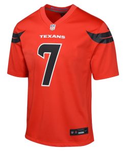 Alternative view of C.J. Stroud Houston Texans Nike Youth Alternate Game Jersey - Red
