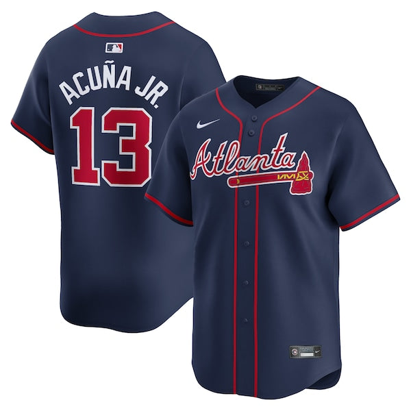 Ronald Acu?a Jr. Atlanta Braves Nike Alternate Limited Player Jersey?ยจC Navy