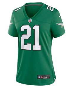Alternative view of Eric Allen Philadelphia Eagles Nike Women's Alternate Game Jersey - Kelly Green