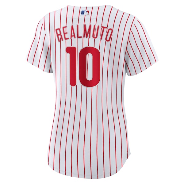 J.T. Realmuto Philadelphia Phillies Nike Women's Home Replica Jersey - White - Image 3