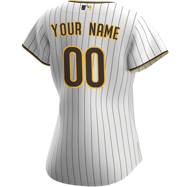 San Diego Padres Nike Women's Home Replica Custom Jersey - White - Image 3