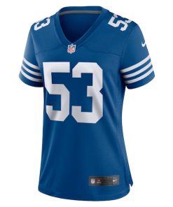 Alternative view of Shaquille Leonard Indianapolis Colts Nike Women's Alternate Game Jersey - Royal