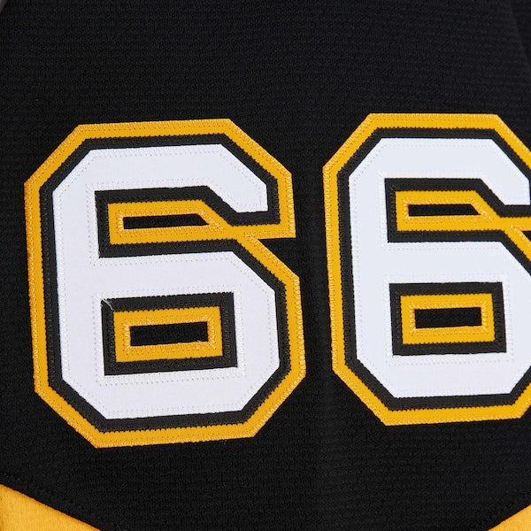 Mario Lemieux Pittsburgh Penguins 1996-97 Power Play Jersey - Black - Image 6