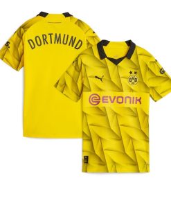 Borussia Dortmund Puma Women's 2023/24 Third Replica Jersey - Yellow