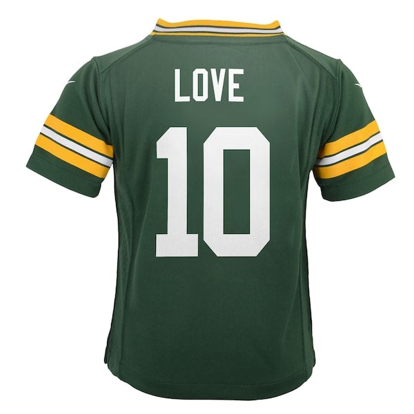 Jordan Love Green Bay Packers Nike Preschool Team Player Game Jersey - Green - Image 3