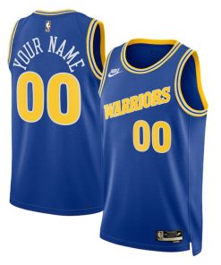 Golden State Warriors Nike Unisex 2022/23 Custom Swingman Jersey - Classic Edition - Blue
