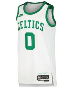 Alternative view of Jayson Tatum Boston Celtics Nike Swingman Player Jersey - Classic Edition - White